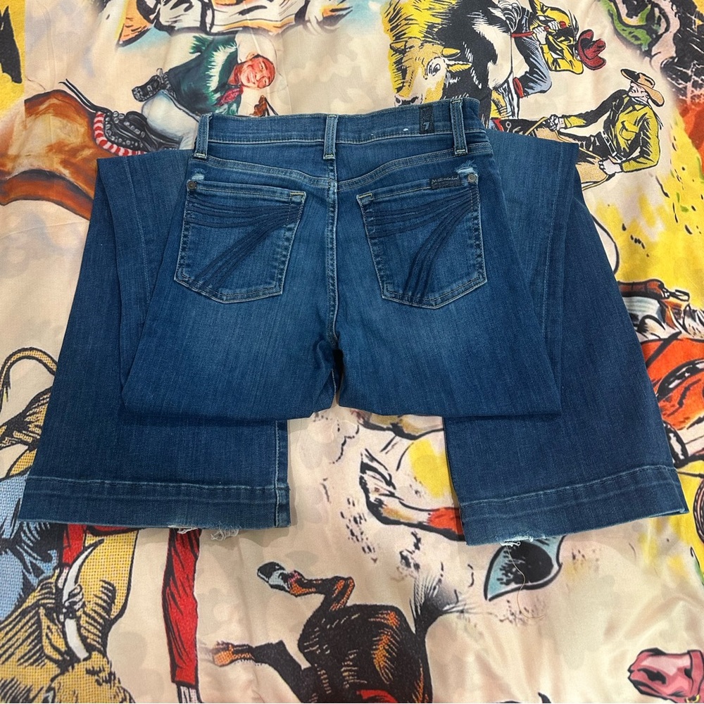 7FAMK 7 for all Mankind jeans DOJO-size 26. **worn on pockets